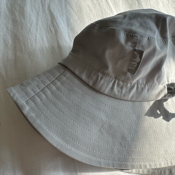 Jan & Jul Grey Baby Sunhat, size 0-12 months (small) - Picture 3 of 4